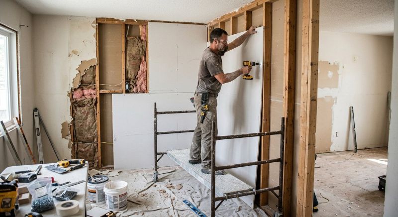 Drywall Hanging in Kansas City, KS